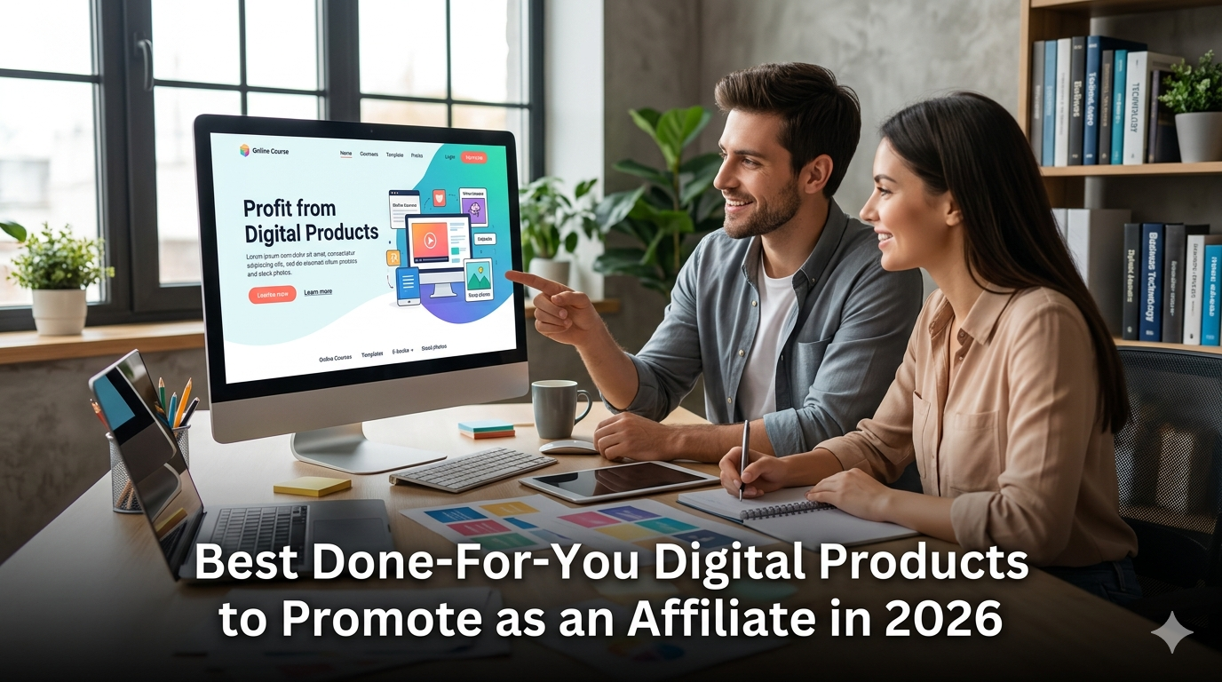 Best Done-For-You Digital Products to Promote as an Affiliate in 2026