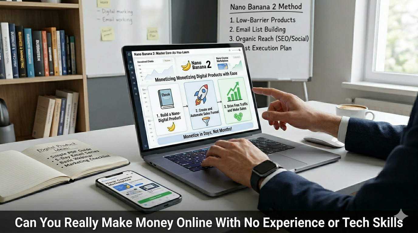 Can You Really Make Money Online With No Experience or Tech Skills