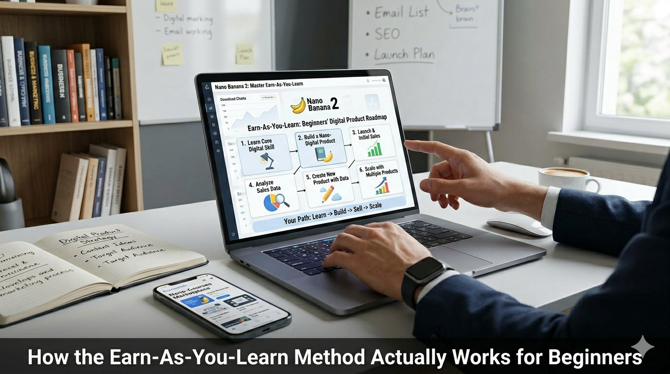 How the Earn-As-You-Learn Method Actually Works for Beginners