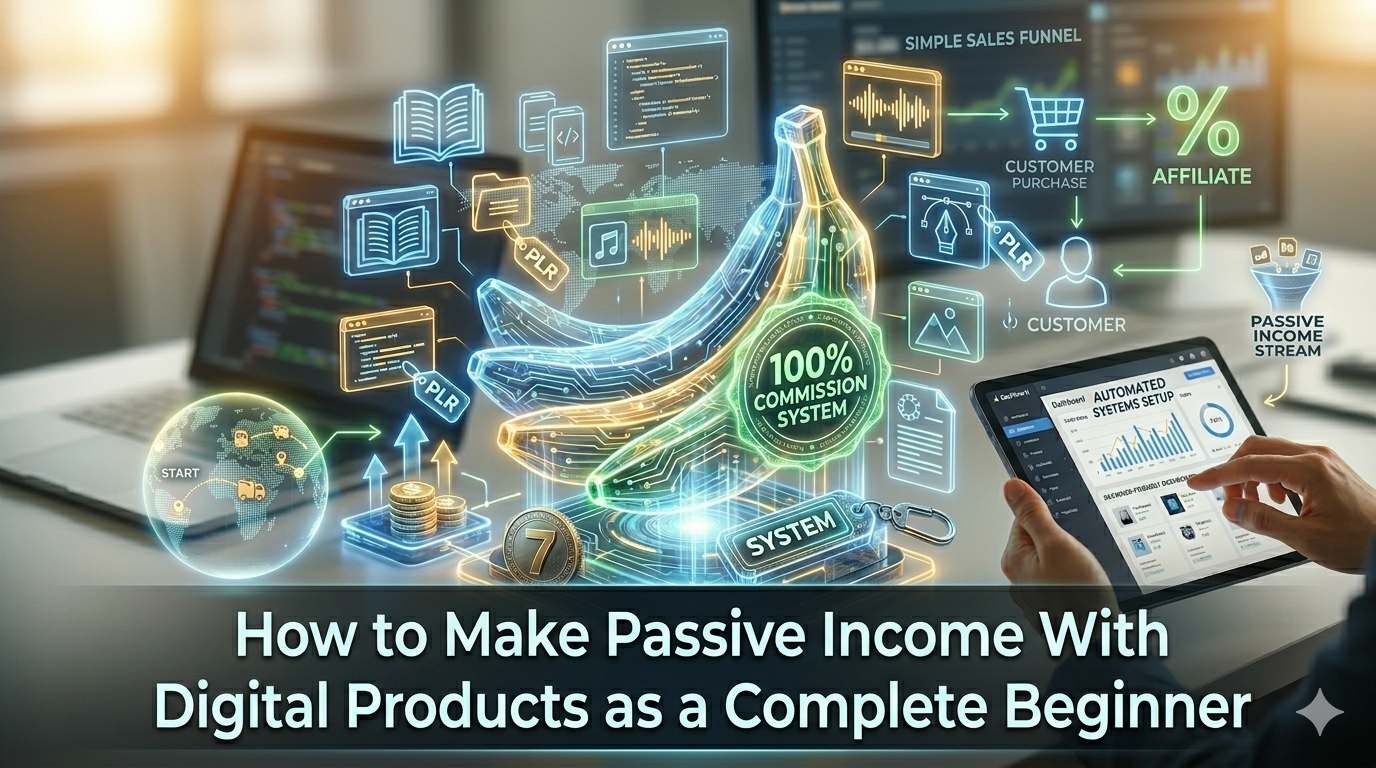 How to Make Passive Income With Digital Products as a Complete Beginner How to Make Passive Income With Digital Products as a Complete Beginner