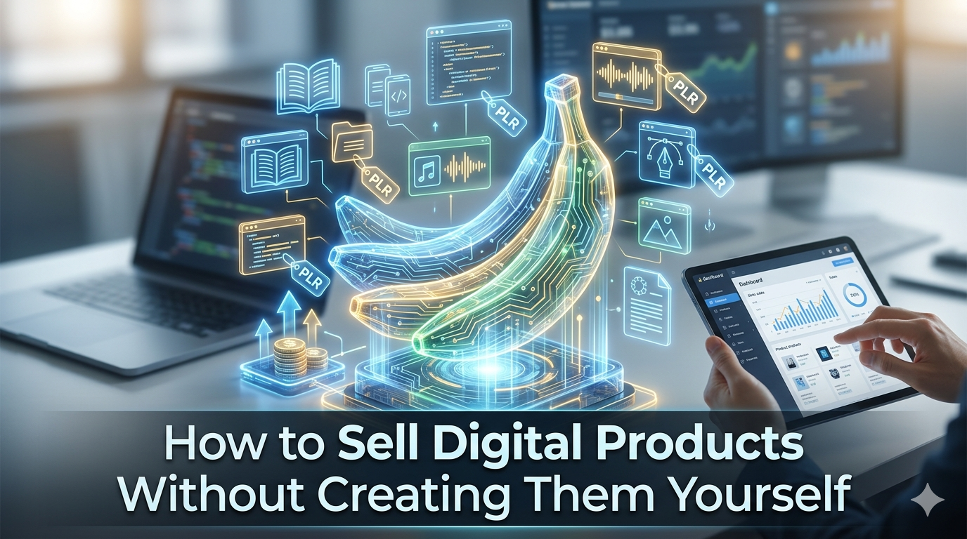 How to Sell Digital Products Without Creating Them Yourself