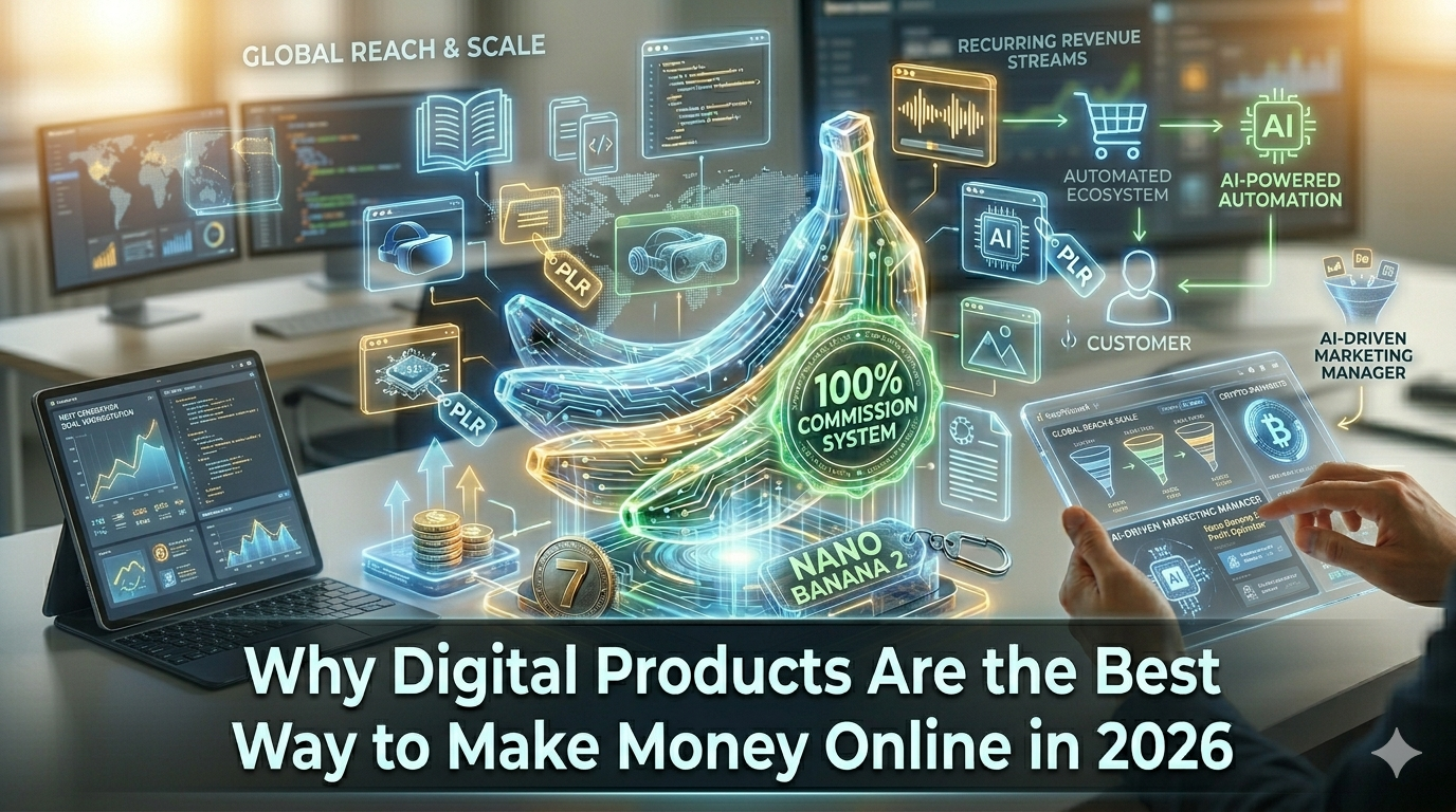 Why Digital Products Are the Best Way to Make Money Online in 2026