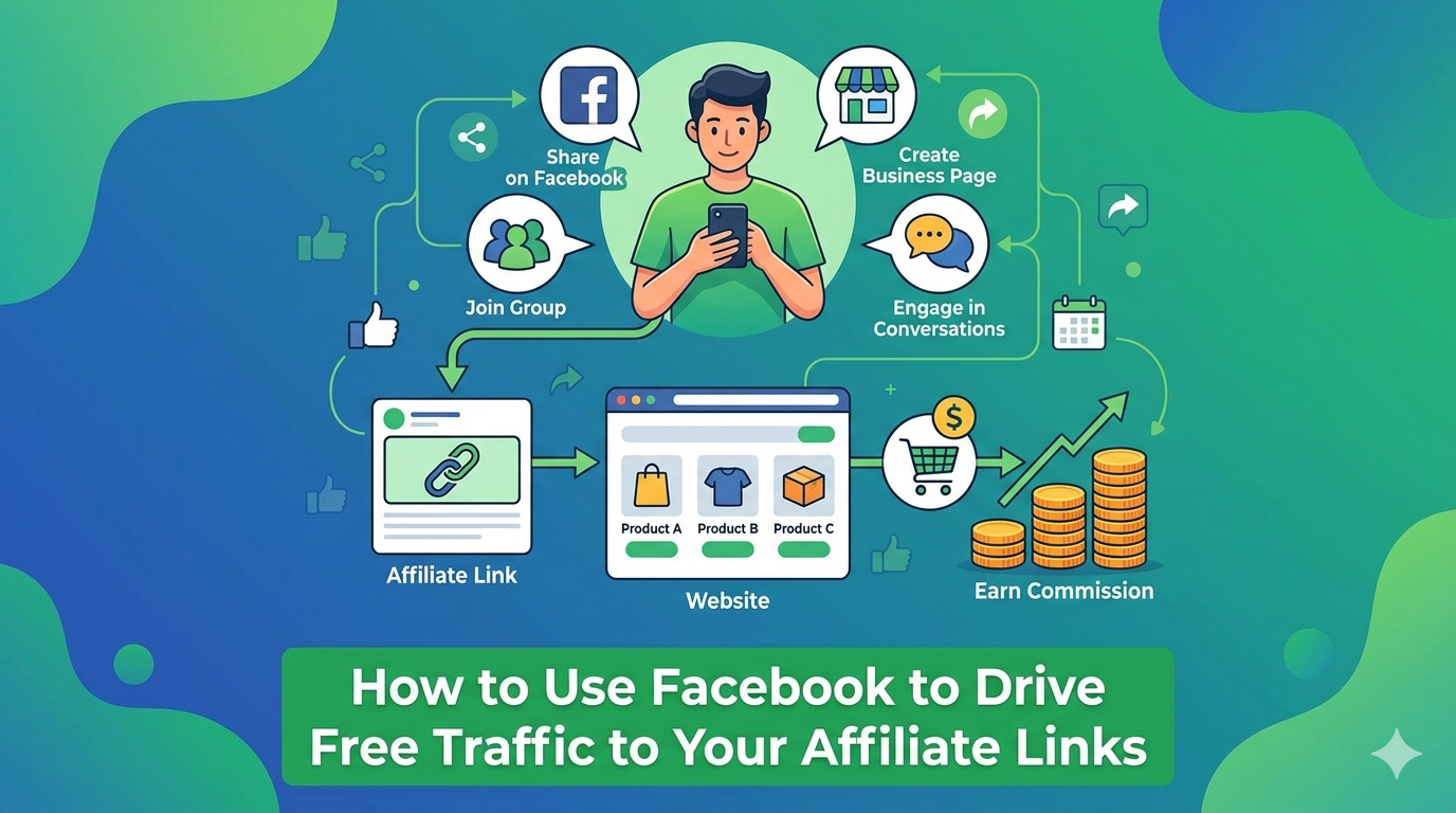 How to Use Facebook to Drive Free Traffic to Your Affiliate Links