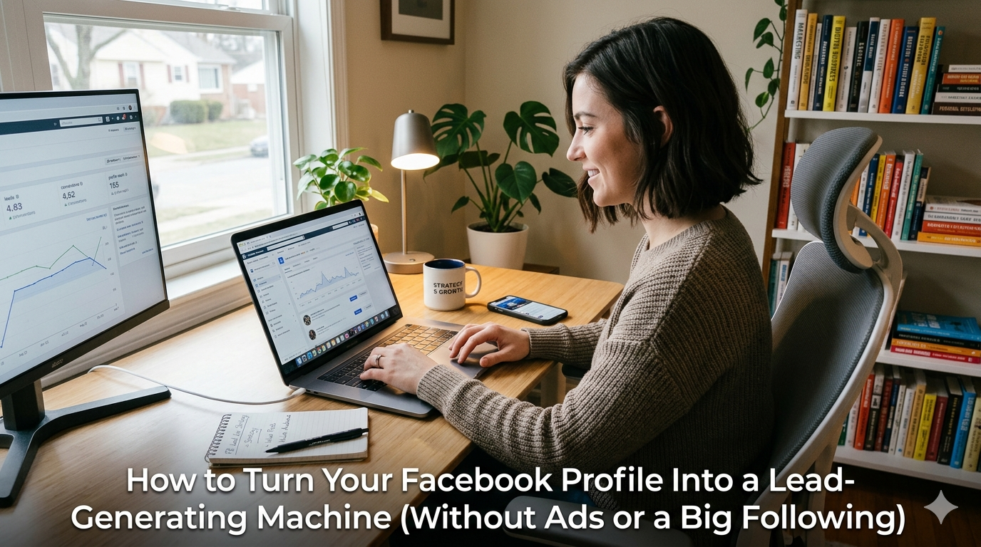 How to Turn Your Facebook Profile Into a Lead-Generating Machine (Without Ads or a Big Following)