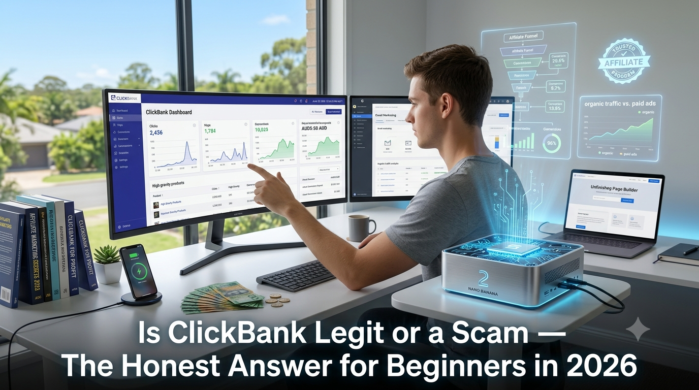 Is ClickBank Legit or a Scam — The Honest Answer for Beginners in 2026