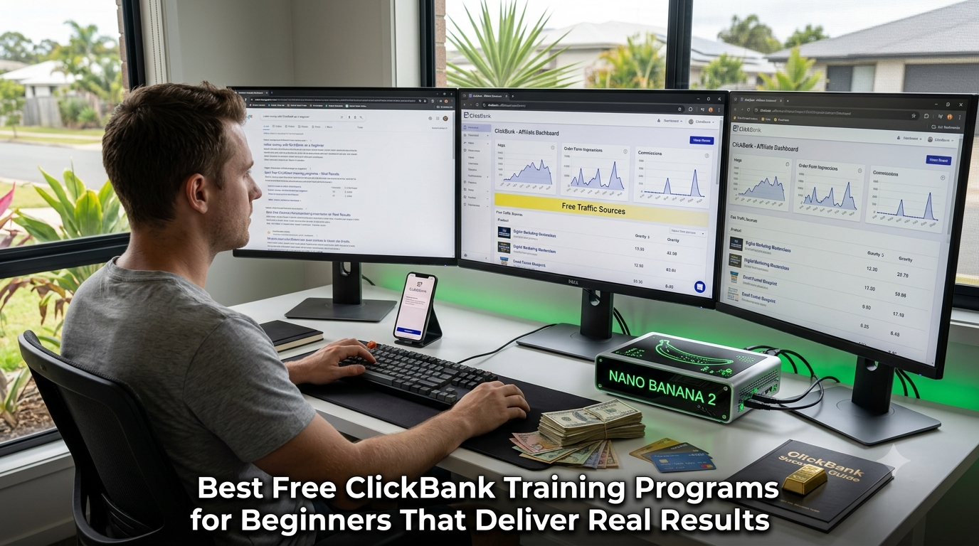 Best Free ClickBank Training Programs for Beginners That Deliver Real Results