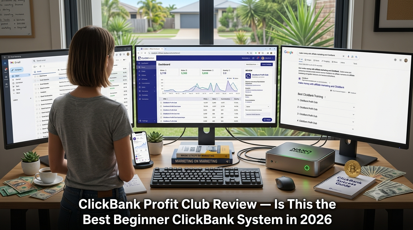 ClickBank Profit Club Review — Is This the Best Beginner ClickBank System in 2026