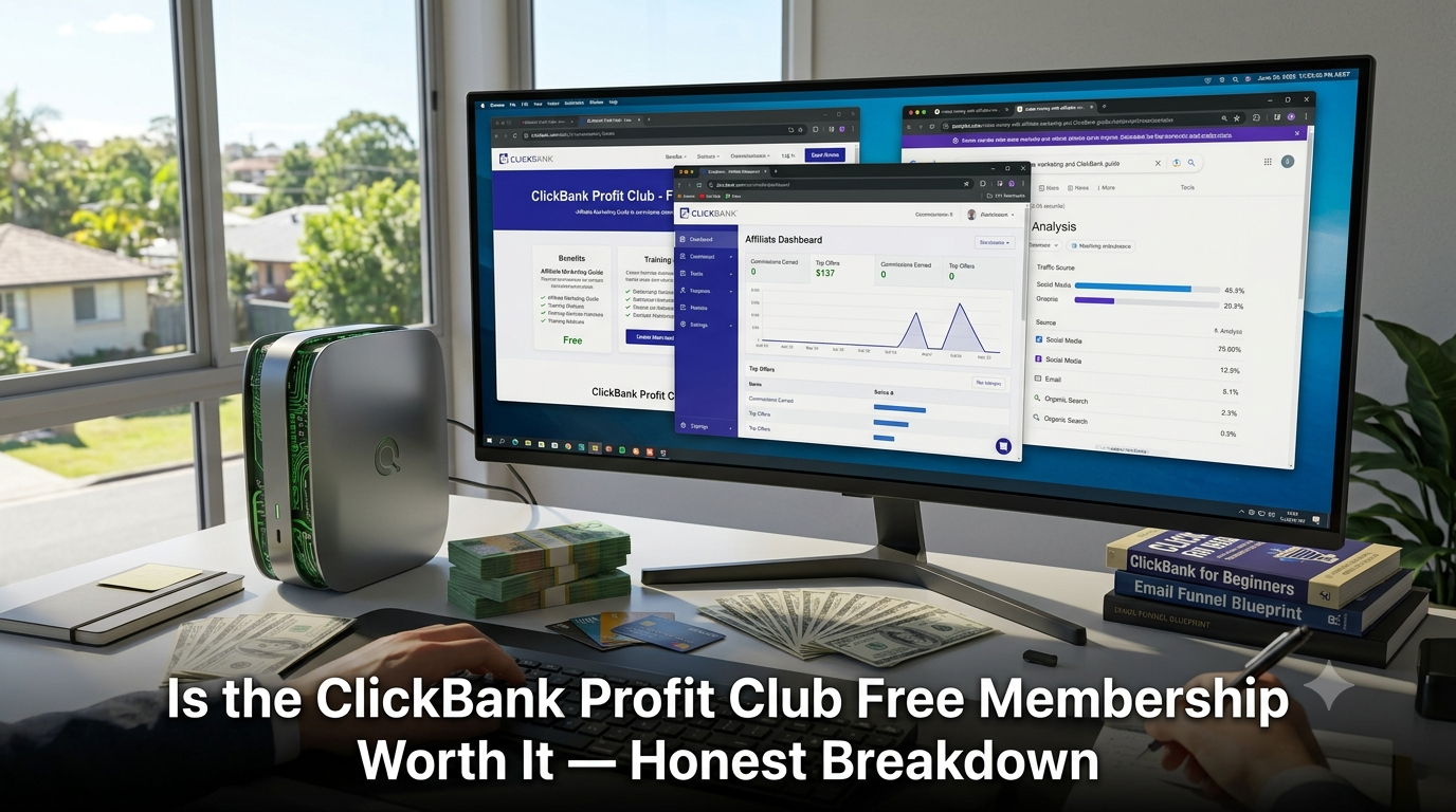 Is the ClickBank Profit Club Free Membership Worth It — Honest Breakdown